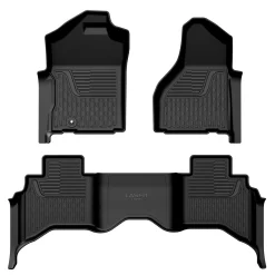 Fit for 2002-2008 RAM 1500 Quad Cab Floor Mats, Fit Carpet Flooring, Not Fit have 4X4 Shifter