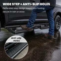 Fit for 2009-2018 Ram 1500 Running Boards Side Steps, Fit Crew Cab ONLY