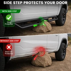 Fit for 2019-2026 Ram 1500 Running Boards Side Steps, Fit Crew Cab Only