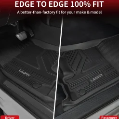 Fit for 2019-2024 Ram 1500 1st & 2nd Floor Mats, Only Fit Carpet Floor, Don't Fit Classic Model