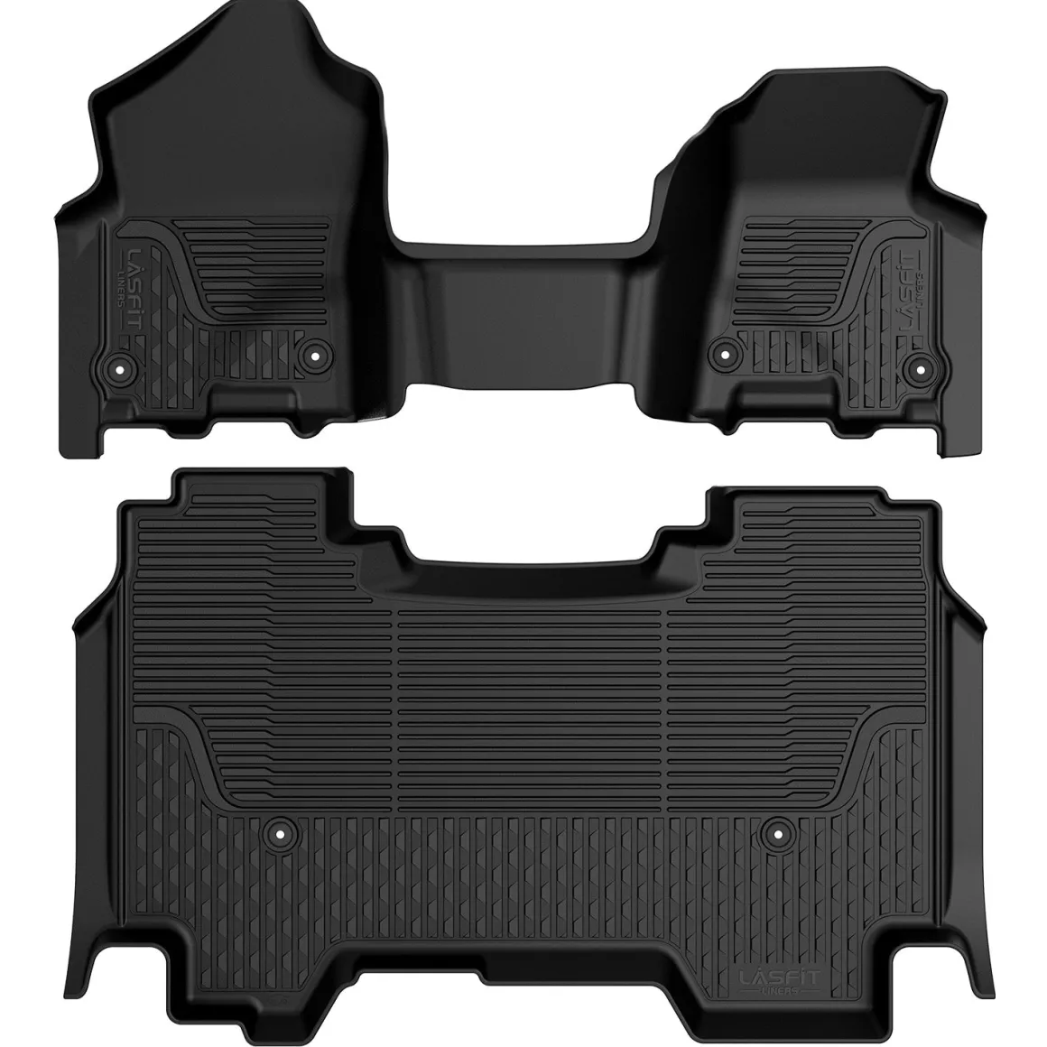 Fit for 2019-2024 Ram 1500 1st & 2nd Floor Mats, Only Fit Carpet Floor, Don't Fit Classic Model