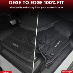 Fit for 2019-2024 Ram 1500 1st & 2nd Floor Mats, Only Fit Carpet Floor, Don't Fit Classic Model