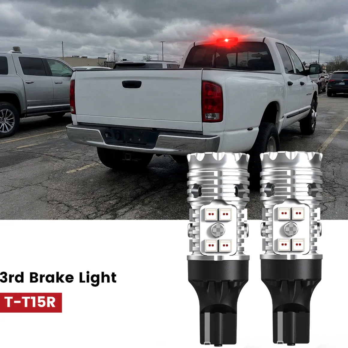 Fit for 2006-2009 Ram 2500/3500 The Brightest LED Bulbs Upgrade