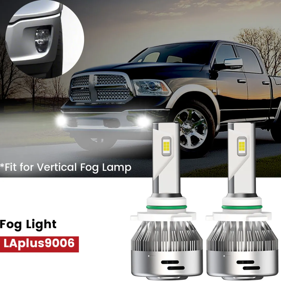 Fit for 2016-2018 Ram 1500 The Brightest LED Bulbs Upgrade | Tested and Verified