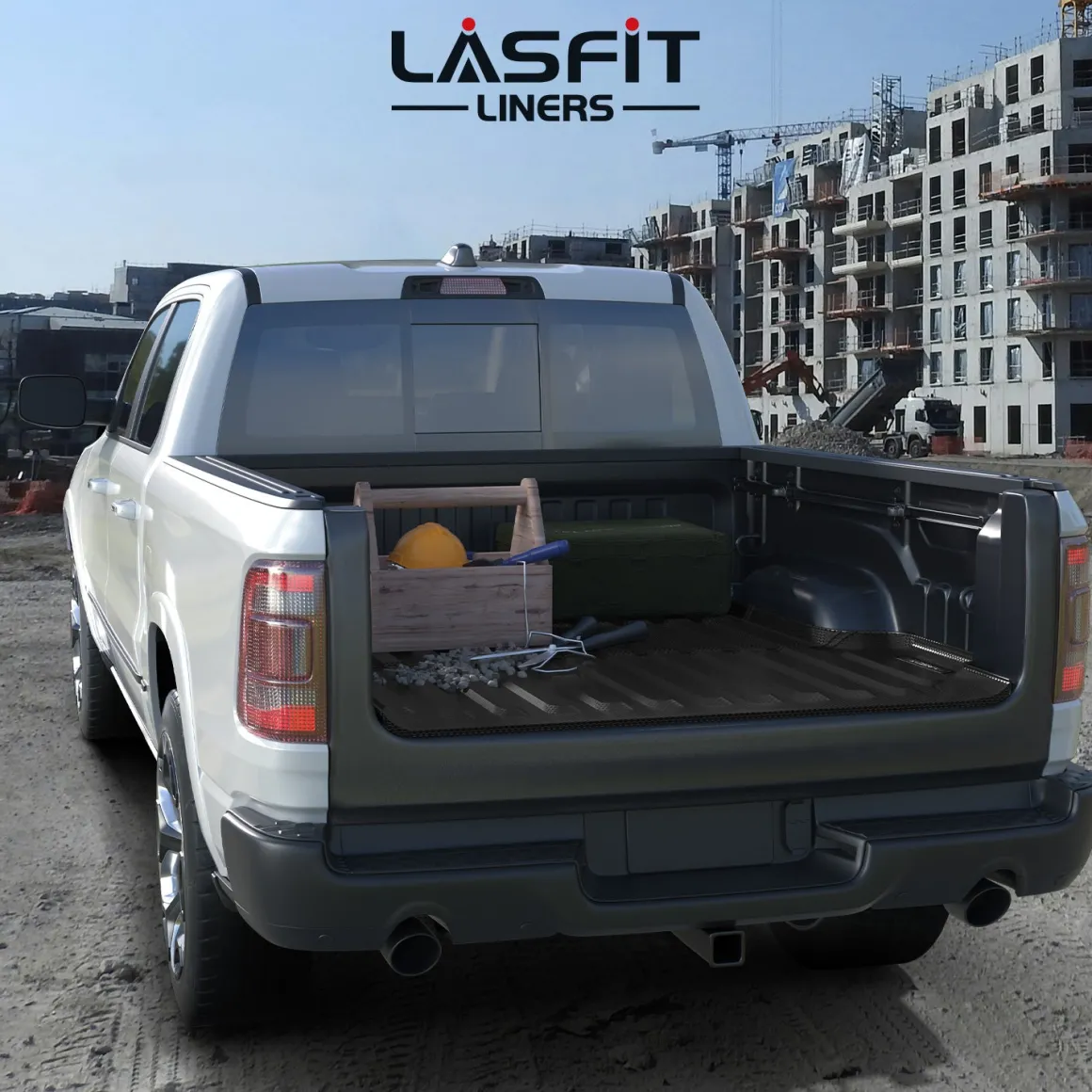 Fit for 2019-2026 Ram 1500 Truck Bed Mat, Not Fit Drop-in liners