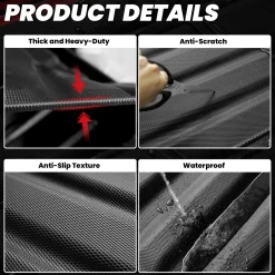 Fit for 2019-2026 Ram 1500 Truck Bed Mat, Not Fit Drop-in liners