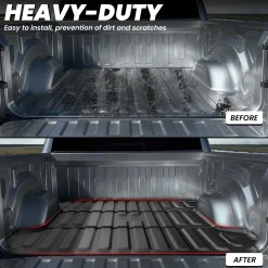 Fit for 2019-2026 Ram 1500 Truck Bed Mat, Not Fit Drop-in liners