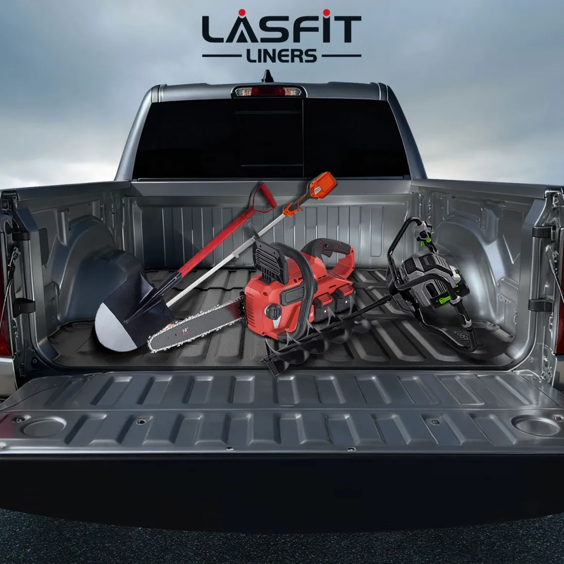 Fit for 2019-2026 Ram 1500 Truck Bed Mat, Not Fit Drop-in liners