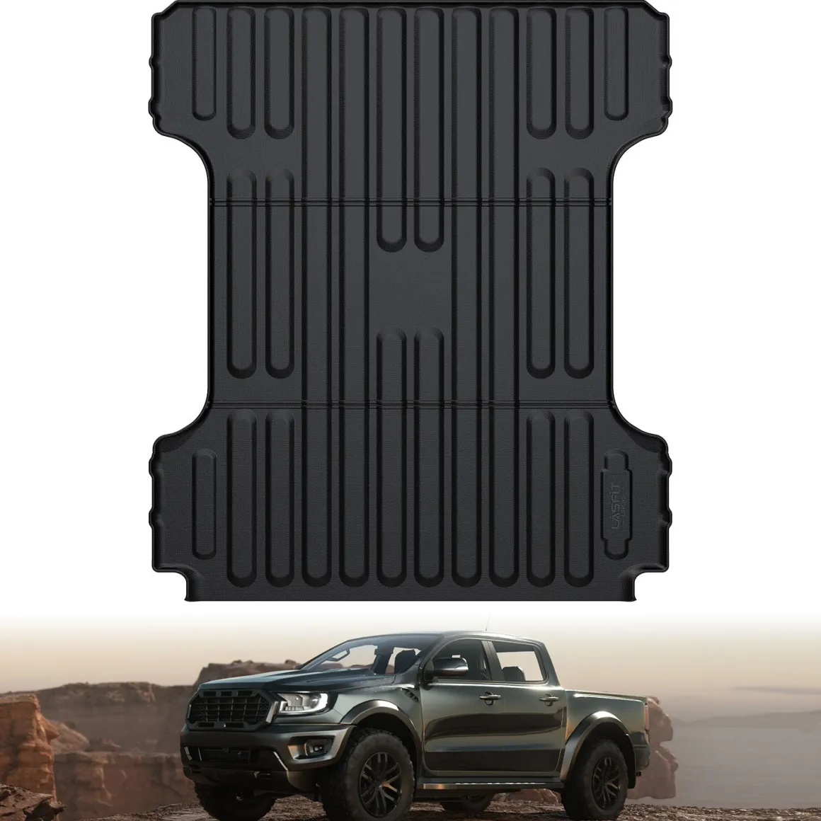Fit for 2019-2026 Ram 1500 Truck Bed Mat, Not Fit Drop-in liners