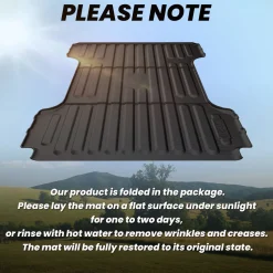 Fit for 2019-2026 Ram 1500 Truck Bed Mat, Not Fit Drop-in liners