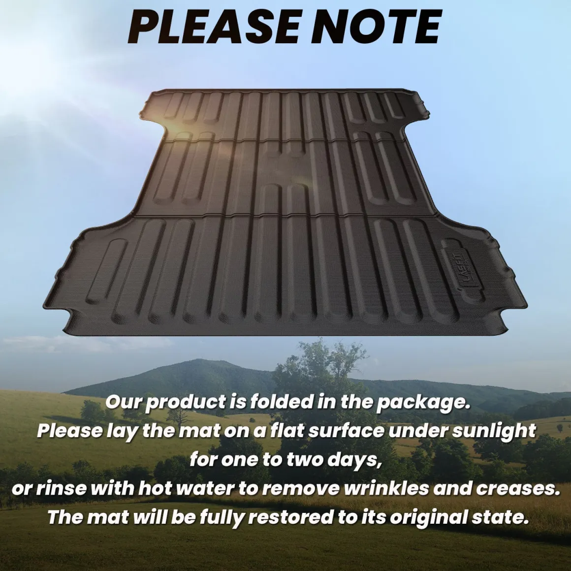 Fit for 2019-2026 Ram 1500 Truck Bed Mat, Not Fit Drop-in liners
