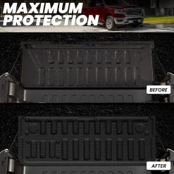 Fit for 2019-2026 Ram 1500 Truck Bed Mat & Tailgate Mat, Fit without RAM RamBox, Not Fit Drop-in liners