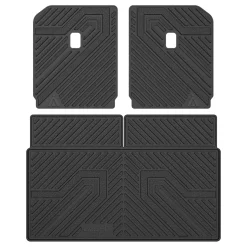 Fit for 2022-2024 Rivian R1S Floor Mats or Seatback & Cargo Mats