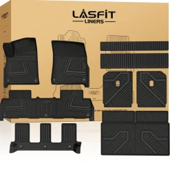 Fit for 2022-2024 Rivian R1S Floor Mats or Seatback & Cargo Mats