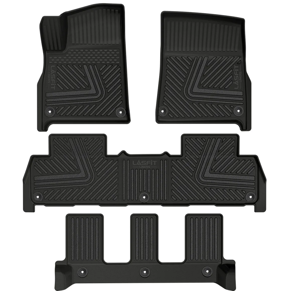 Fit for 2022-2024 Rivian R1S Floor Mats or Seatback & Cargo Mats