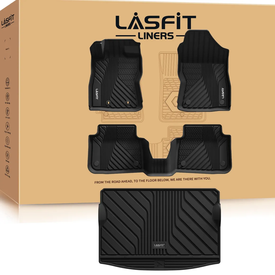 Fit for 2024-2026 Subaru Crosstrek Floor Mats or Seatback Mat or Cargo Mat, Fit Gas Only