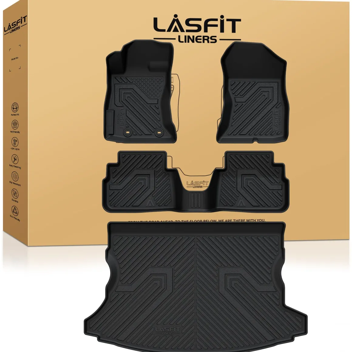 Fit for 2018-2023 Subaru Crosstrek Floor Mats or Cargo Mat, Fit Gas Not Fit Hybrid