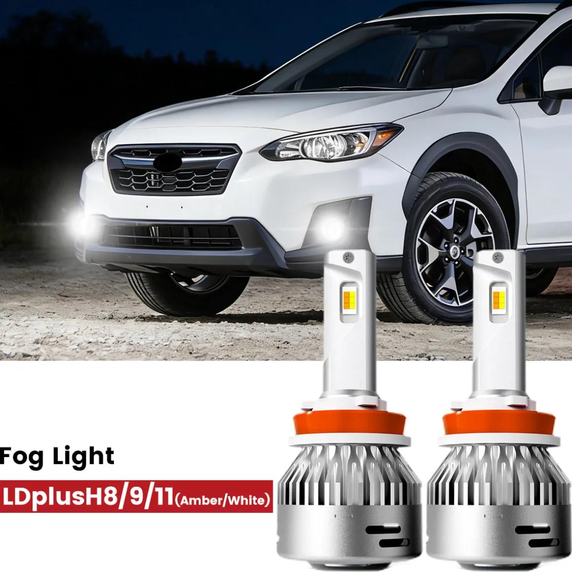 Fit for 2018-2023 Subaru Crosstrek LED Bulbs Upgrade
