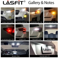 Fit for 2018-2023 Subaru Crosstrek LED Bulbs Upgrade
