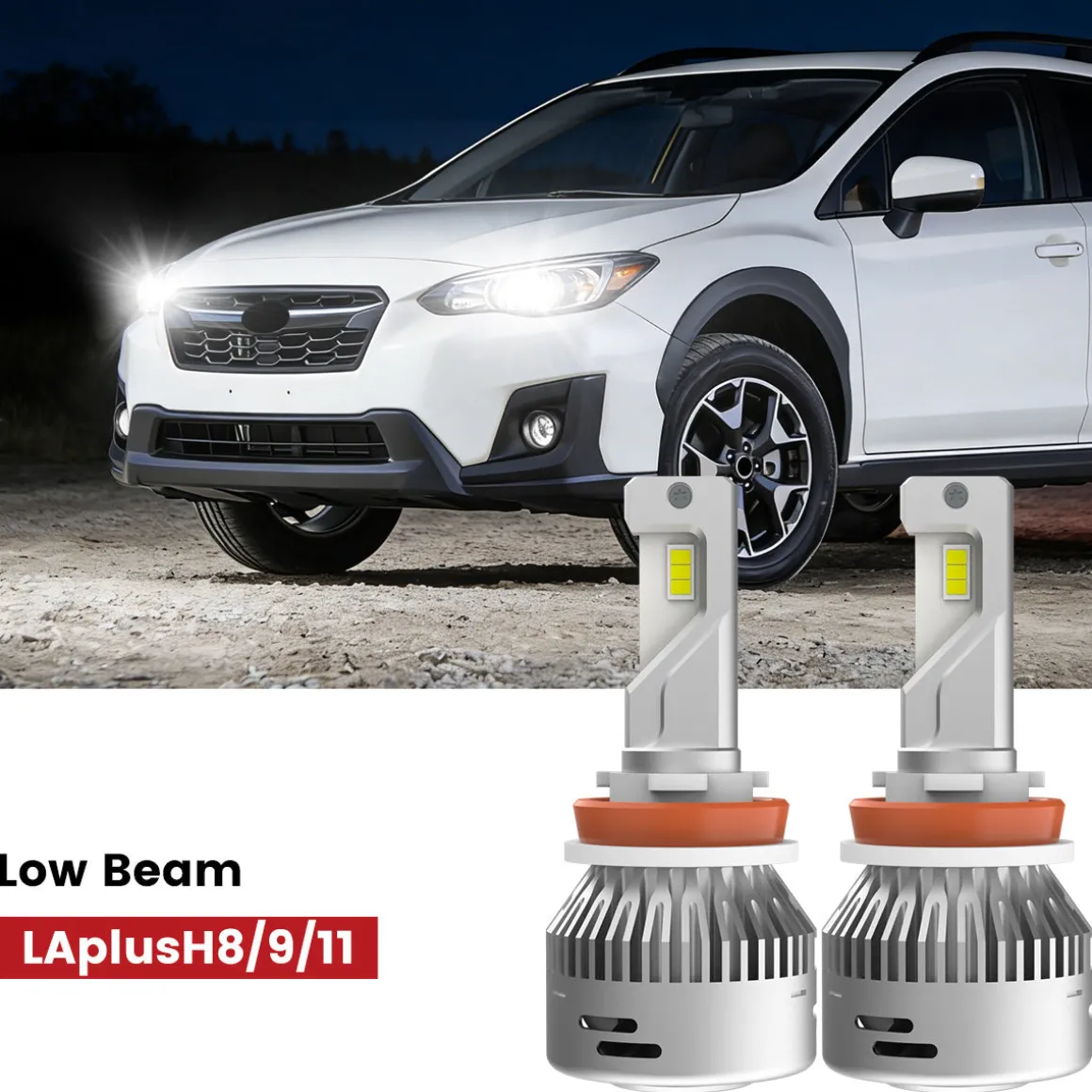 Fit for 2018-2023 Subaru Crosstrek LED Bulbs Upgrade