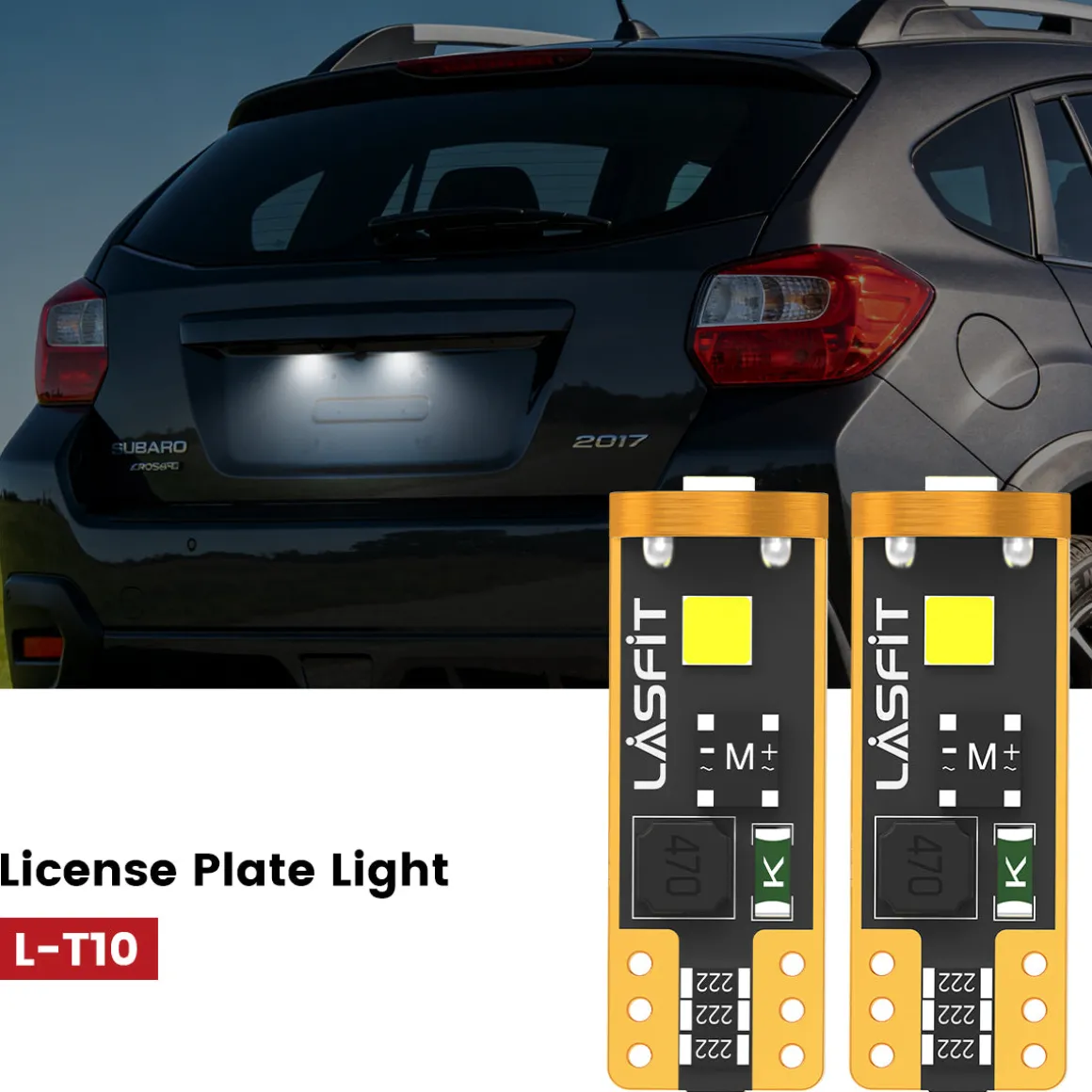 Fit for 2012-2017 Subaru Crosstrek LED Bulbs Upgrade
