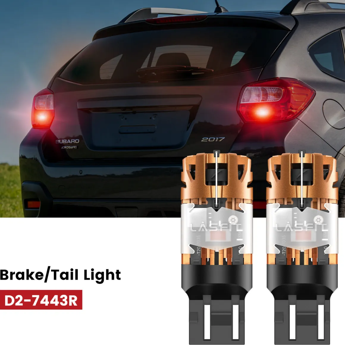 Fit for 2012-2017 Subaru Crosstrek LED Bulbs Upgrade