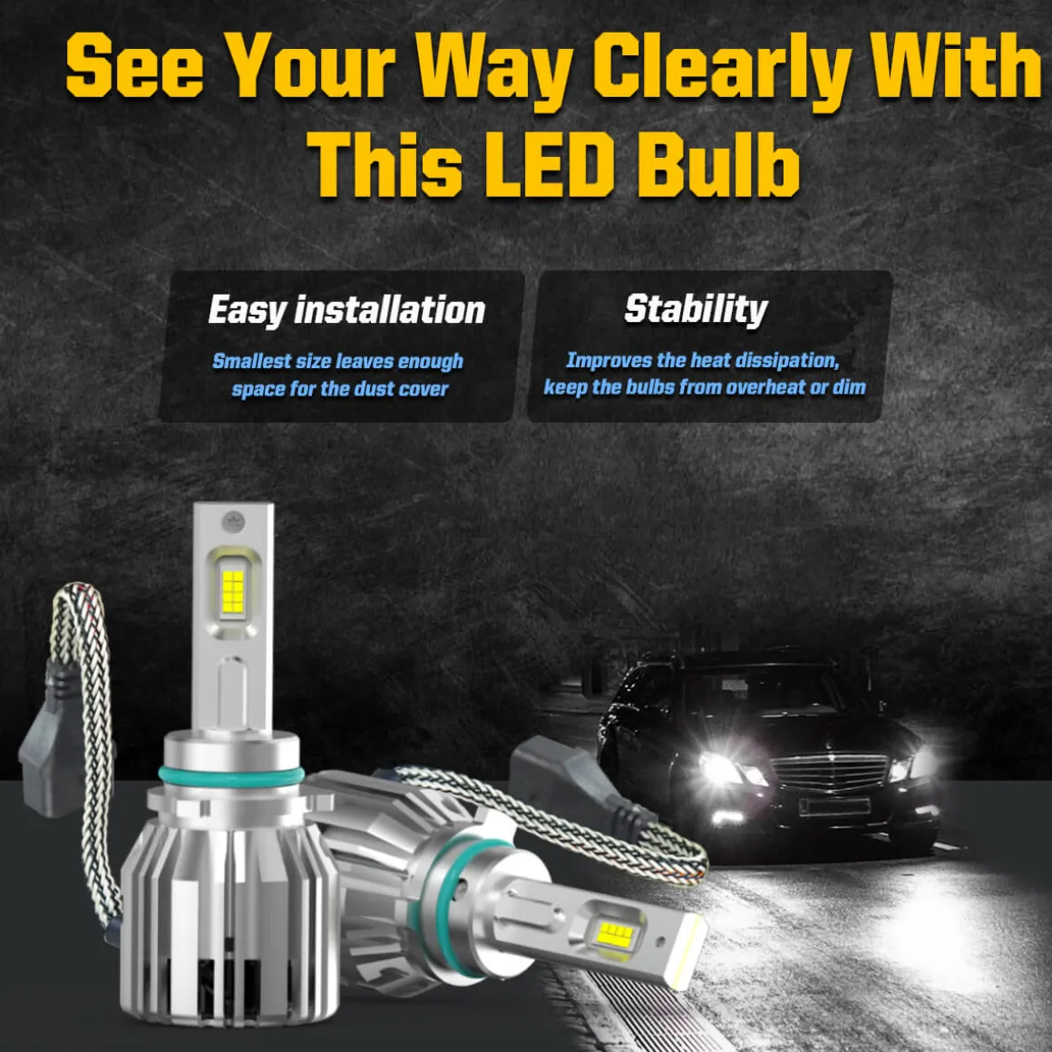 Fit for 2012-2017 Subaru Crosstrek LED Bulbs Upgrade