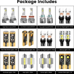 Fit for 2012-2017 Subaru Crosstrek LED Bulbs Upgrade