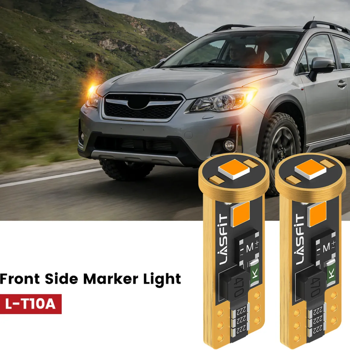 Fit for 2012-2017 Subaru Crosstrek LED Bulbs Upgrade