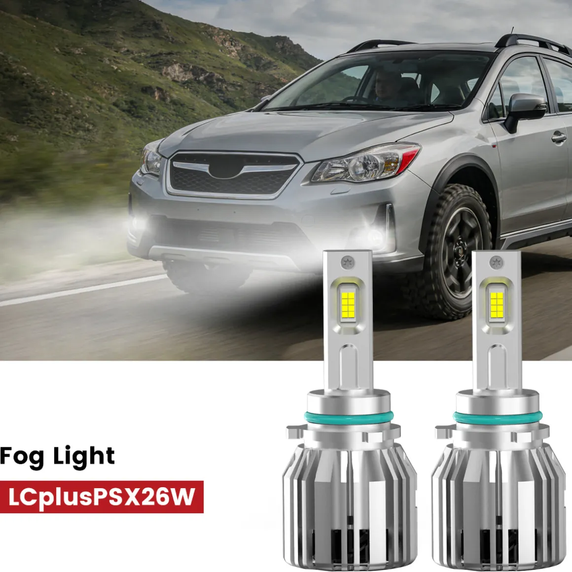 Fit for 2012-2017 Subaru Crosstrek LED Bulbs Upgrade