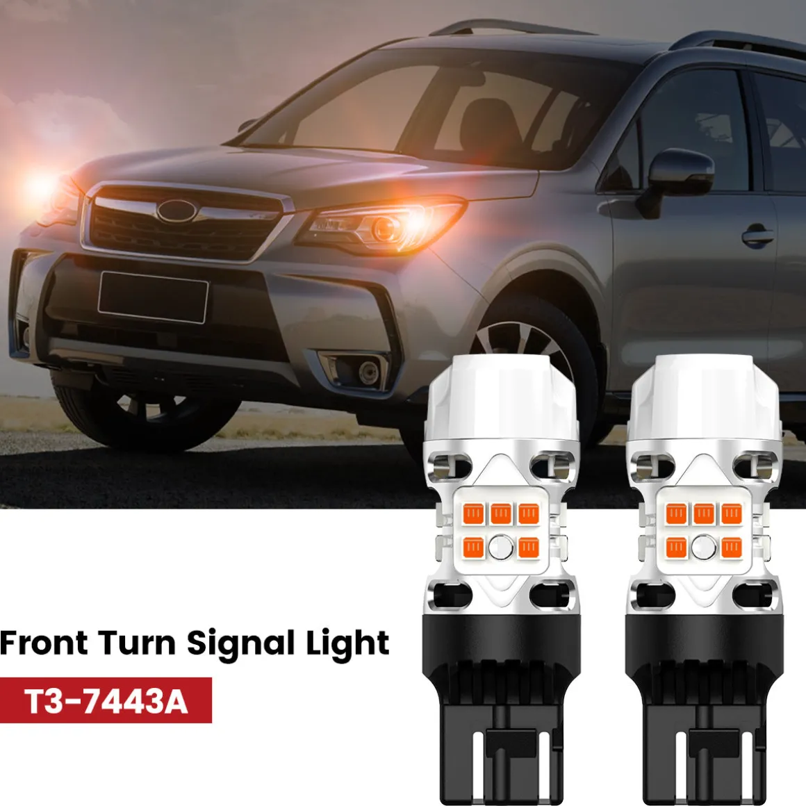 Fit for 2014-2016 Subaru Forester The Brightest LED Bulbs Upgrade