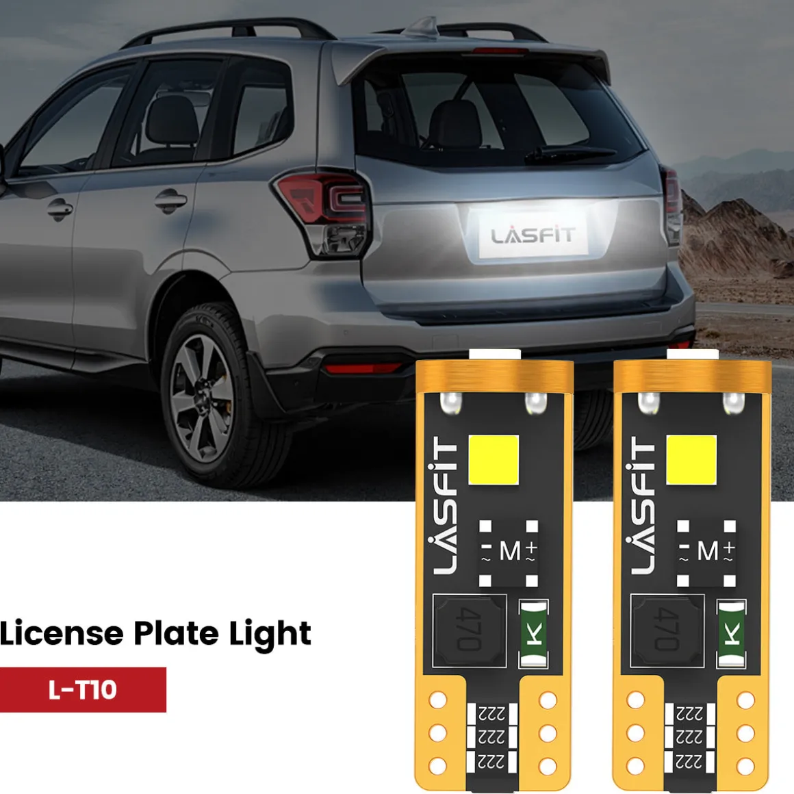 Fit for 2017-2018 Subaru Forester The Brightest LED Bulbs Upgrade