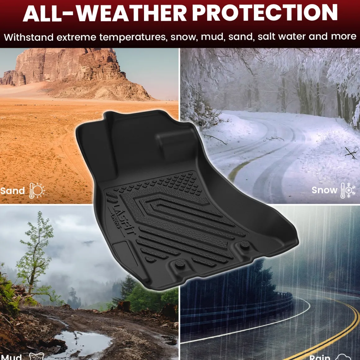 Fit for 2012-2016 Subaru Impreza Floor Mats or Cargo Mat, Not Fit impreza WRX and WRX STI