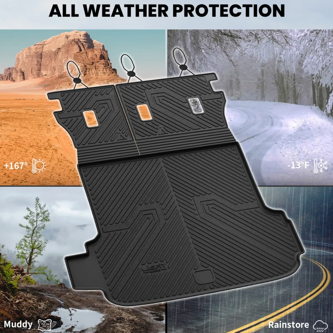 Fit for 2026 Subaru Outback Floor Mats or Seatback & Cargo Mats, Cargo Mat Fits Models Without Subwoofer Only
