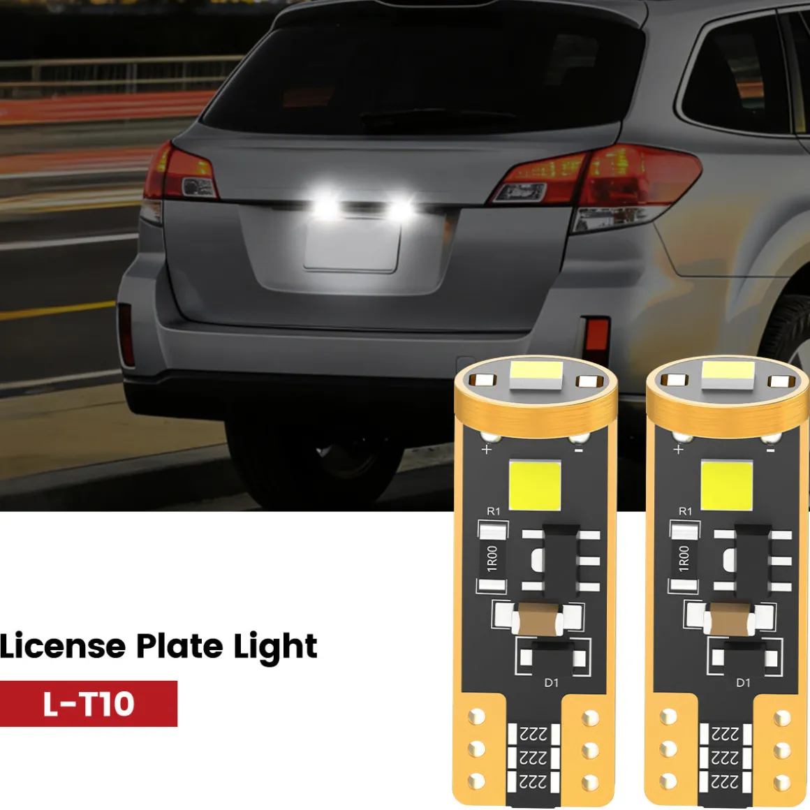 Fit for 2010-2014 Subaru Outback The Brightest LED Bulbs Upgrade