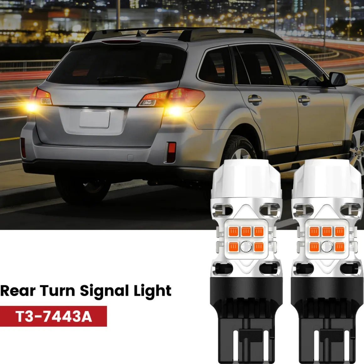 Fit for 2010-2014 Subaru Outback The Brightest LED Bulbs Upgrade