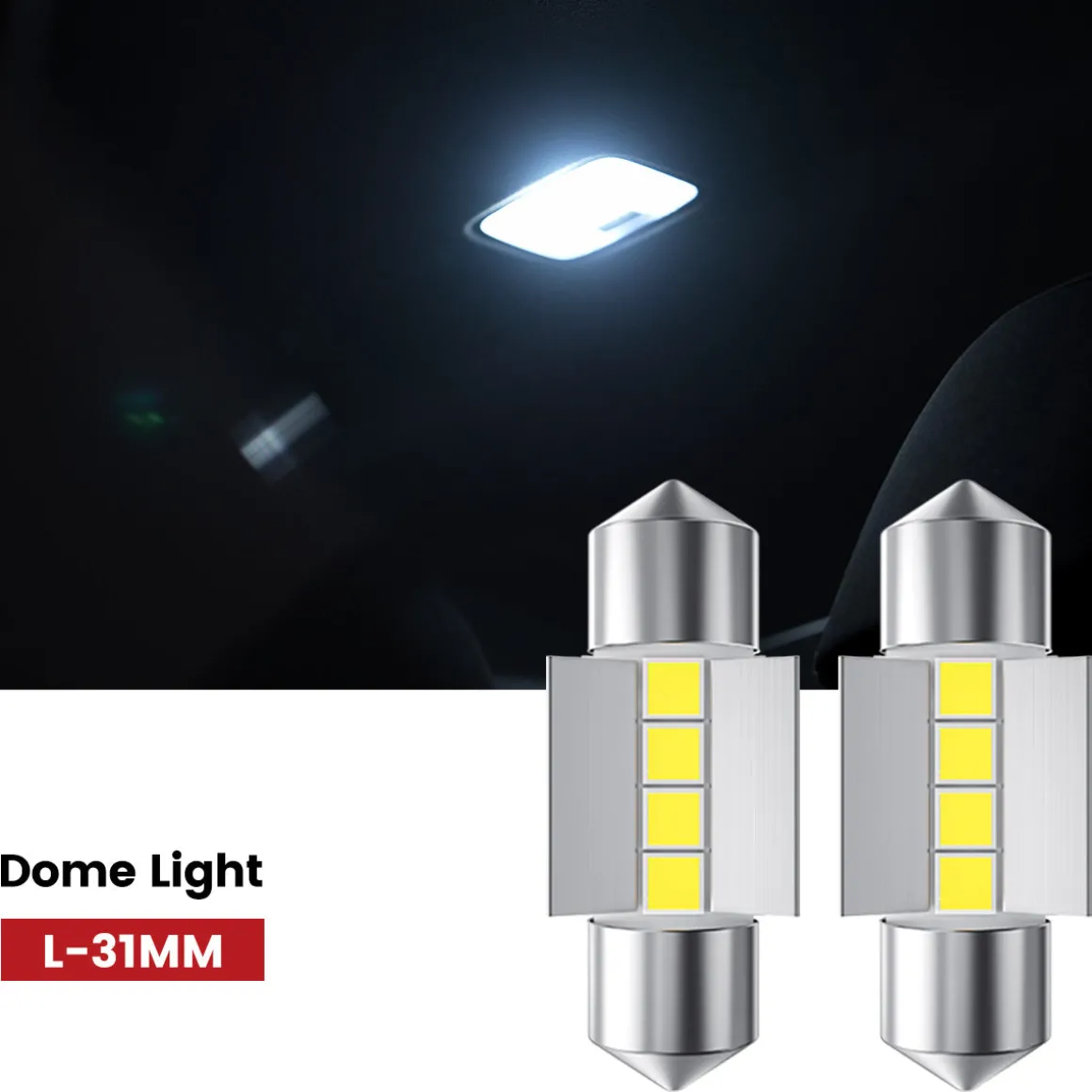Fit for 2018-2019 Subaru Outback The Brightest LED Bulbs Upgrade