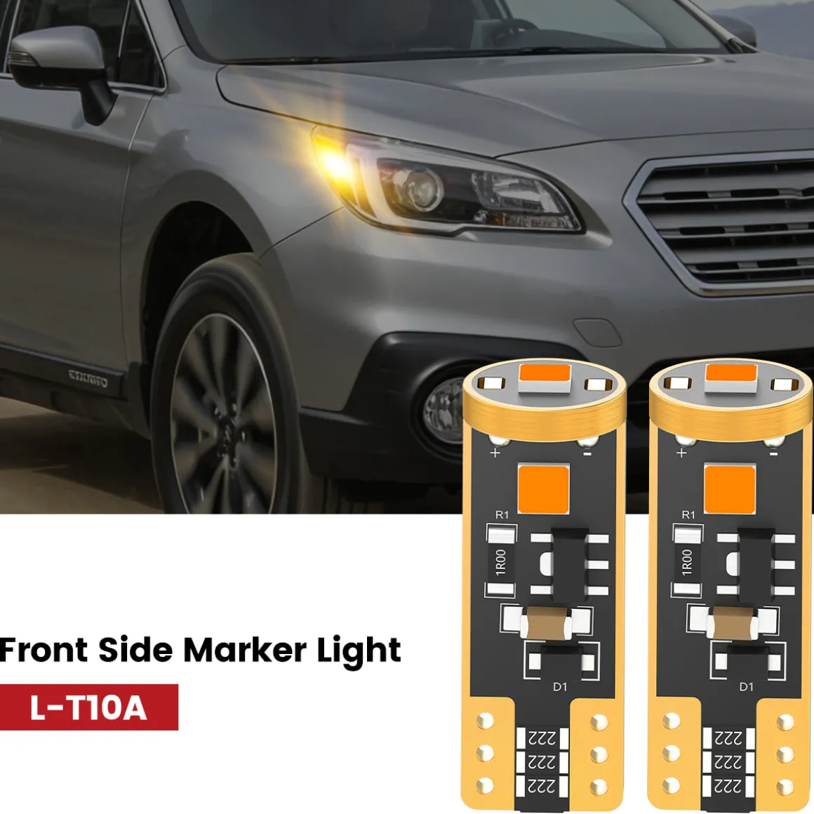 Fit for 2018-2019 Subaru Outback The Brightest LED Bulbs Upgrade