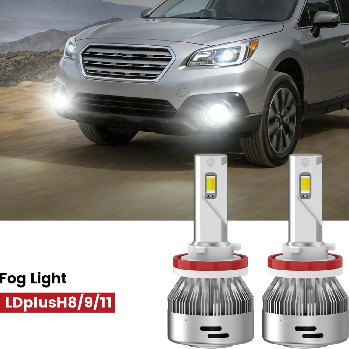 Fit for 2018-2019 Subaru Outback The Brightest LED Bulbs Upgrade