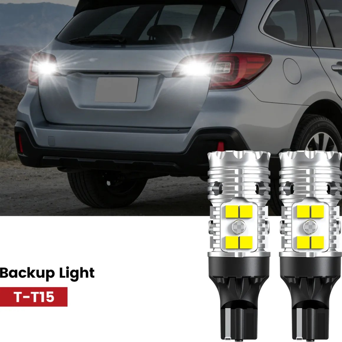 Fit for 2018-2019 Subaru Outback The Brightest LED Bulbs Upgrade