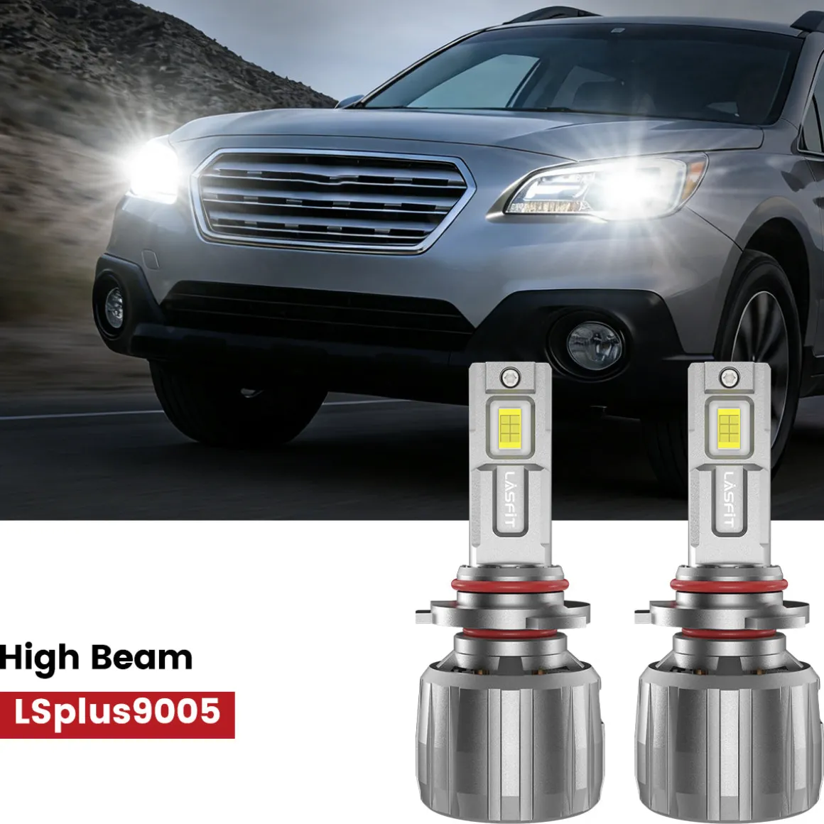 Fit for 2018-2019 Subaru Outback The Brightest LED Bulbs Upgrade