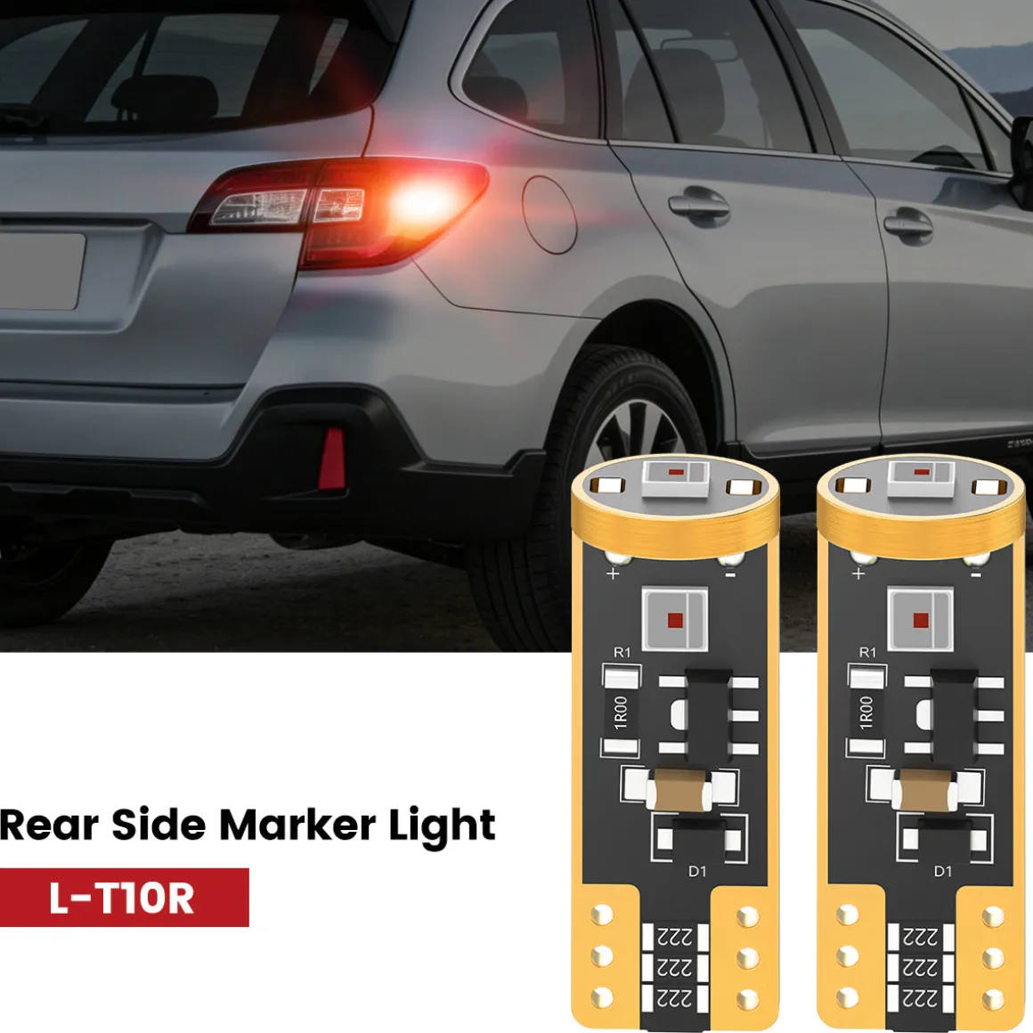 Fit for 2018-2019 Subaru Outback The Brightest LED Bulbs Upgrade