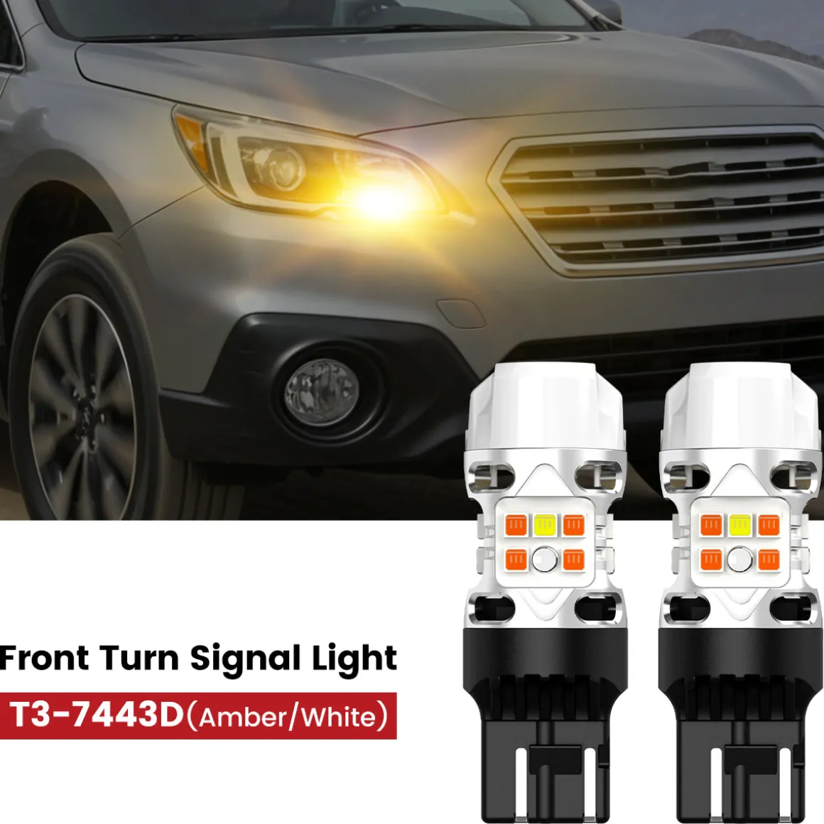 Fit for 2018-2019 Subaru Outback The Brightest LED Bulbs Upgrade