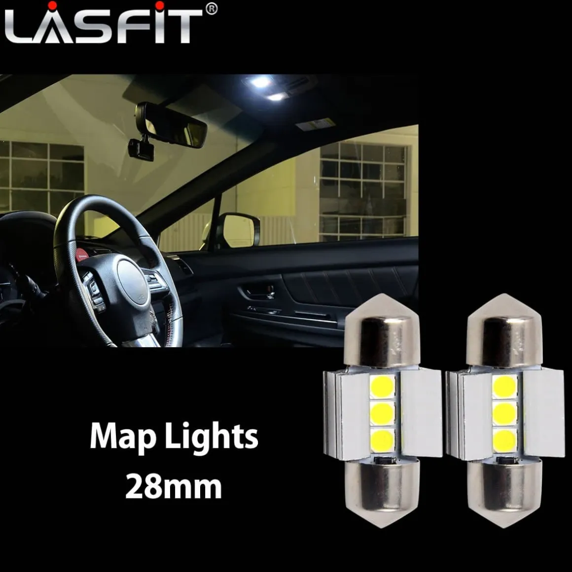 Fit for 2015-2017 Subaru WRX STI LED Bulbs Exterior Interior Lights
