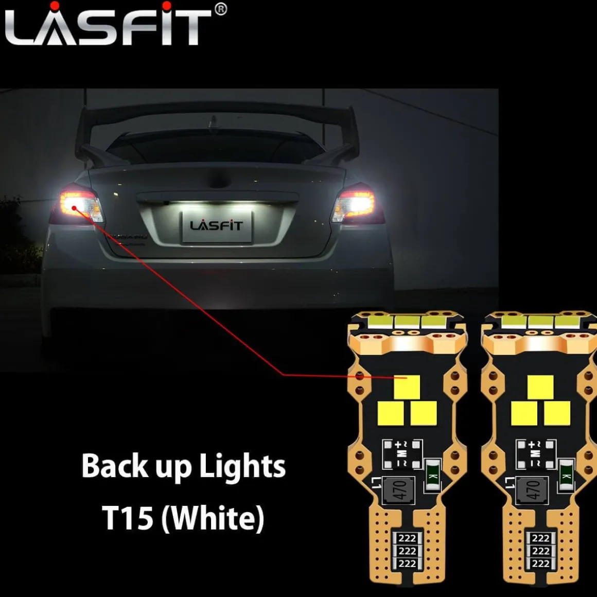 Fit for 2015-2017 Subaru WRX STI LED Bulbs Exterior Interior Lights