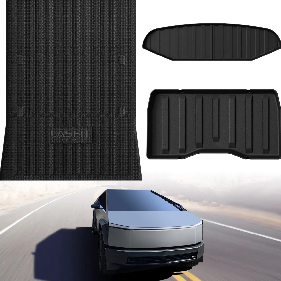 Fit for 2023-2026 Tesla Cybertruck Custom Floor Liners