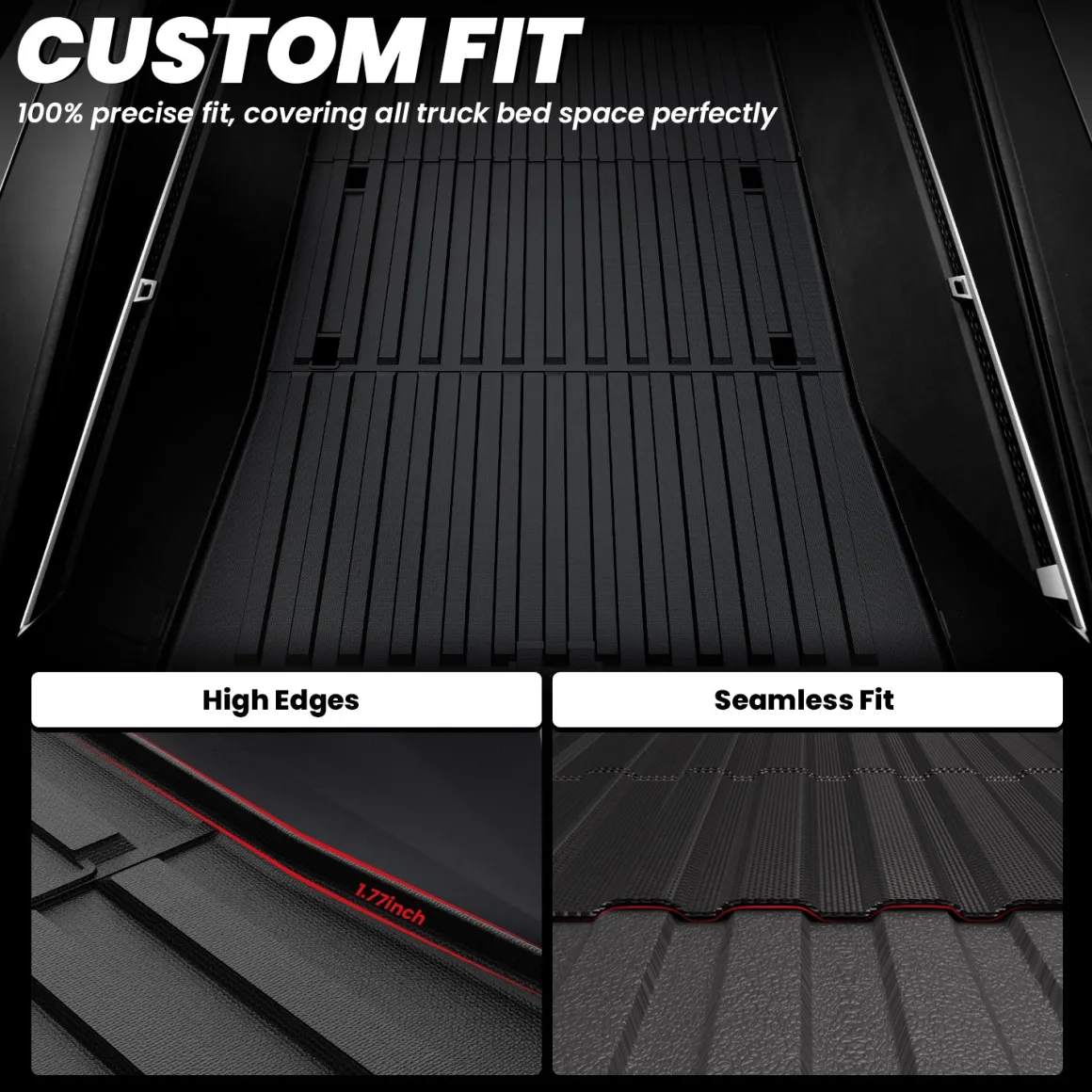 Fit for 2023-2026 Tesla Cybertruck Custom Floor Liners