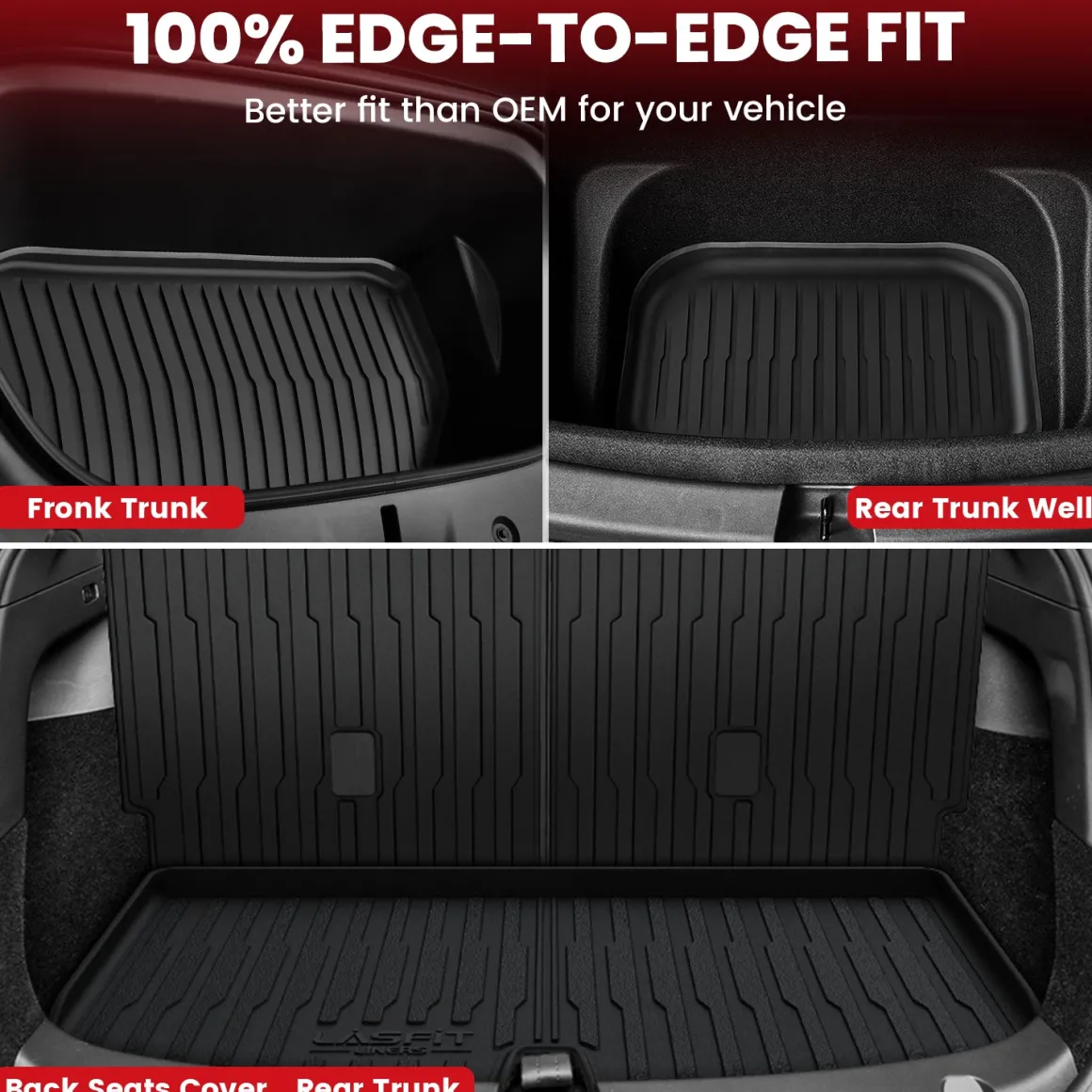 Fit for 2023-2026 Tesla Cybertruck Custom Floor Liners
