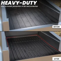 Fit for 2023-2026 Tesla Cybertruck Heavy Duty Truck Bed Mat, Not Fit Drop-in liners