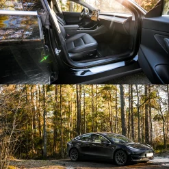 Fit For 2022-2023 Tesla Model 3 Floor Mats TPE Material 1st & 2nd or Cargo Custom All Weather